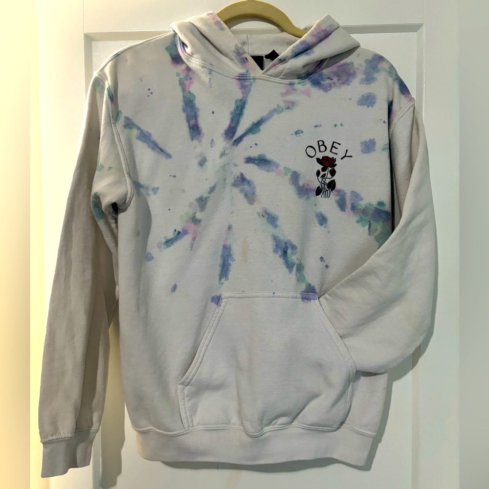 OBEY - Women’s Tie-Dye Hoodie - Size Sm